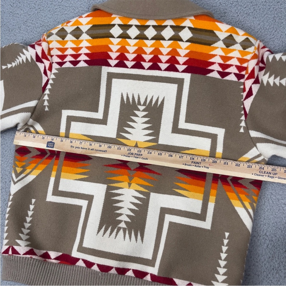 Pendleton Chief Joseph Geometric Patterned Zip-Up… - image 7